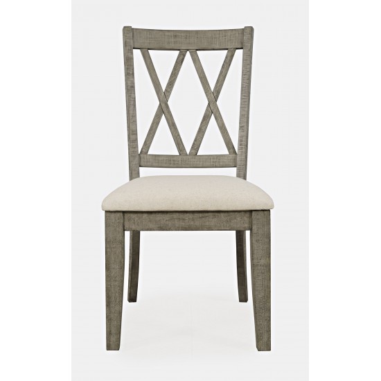 Telluride Rustic Distressed Pine Dining Chair (Set of 2)