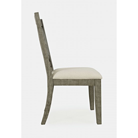 Telluride Rustic Distressed Pine Dining Chair (Set of 2)