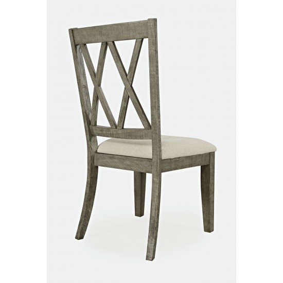 Telluride Rustic Distressed Pine Dining Chair (Set of 2)