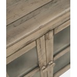 Rustic Shores 70" Coastal Distressed Acacia 6-Door Sideboard Cabinet - Brown