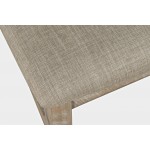 Rustic Shores Coastal Style Upholstered Desk Chair - Grey Wash
