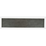 Rustic Shores 70" Coastal Distressed Acacia Six-Door Accent Cabinet - Stone