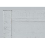 Maxton Coastal Distressed Acacia Twin Size Bed with Storage Drawers - Ivory