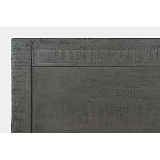 Maxton Coastal Distressed Acacia Queen Size Bed with Storage Drawers - Stone