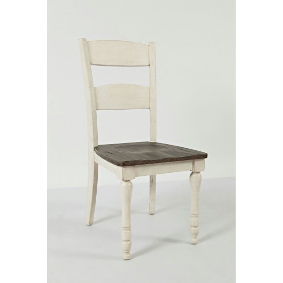 Madison County Reclaimed Pine 106" Farmhouse Nine-Piece Dining Set - White