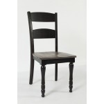 Madison County Reclaimed Pine 106" Farmhouse Nine-Piece Dining Set - Black