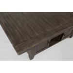 Madison County 72" Farmhouse Storage Table 7-Piece Dining Set - Barnwood Brown