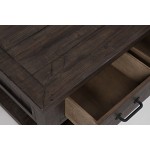 Madison County 48" Rustic Reclaimed Pine Farmhouse Harris 3 Drawer Coffee Table