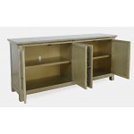 Isabella 69" Luxury Mirrored Sideboard Storage Cabinet - Champagne