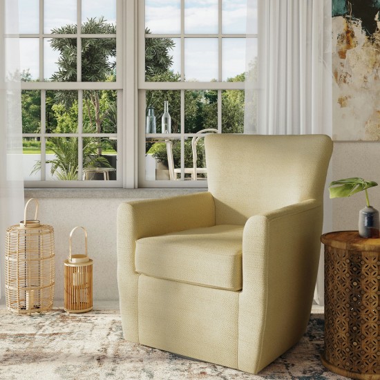 Harper Classic Traditional Swivel Accent Chair - Sun