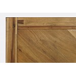Eloquence Contemporary Modern Queen Size Bed - Natural