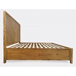 Eloquence Contemporary Modern Queen Size Bed - Natural