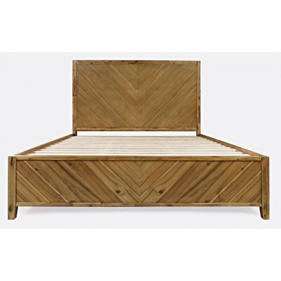 Eloquence Contemporary Modern King Size Bed - Natural