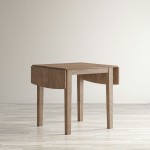Eastern Tides Coastal Wire-Brushed Acacia Dining Table - Brushed Bisque
