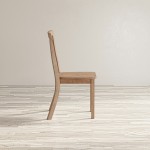 Eastern Tides X-Back Acacia Dining Chair (Set of 2) - Brushed Bisque