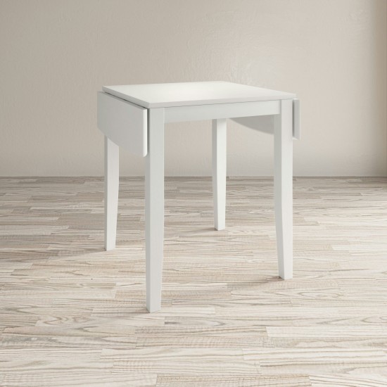 Eastern Tides Three Piece Backless Counter Height Dining Set - Brushed White