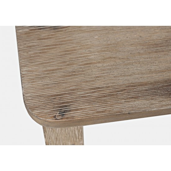 Eastern Tides Backless Counter Barstool (Set of 2) - Brushed Bisque