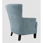 Bryson Transitional Upholstered Accent Chair with Nailhead Trim