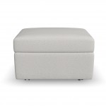 Flex Ottoman with Storage in Frost by homestyles