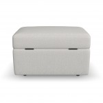 Flex Ottoman with Storage in Frost by homestyles