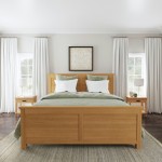 Oak Park King Bed and Two Nightstands by homestyles -Brown