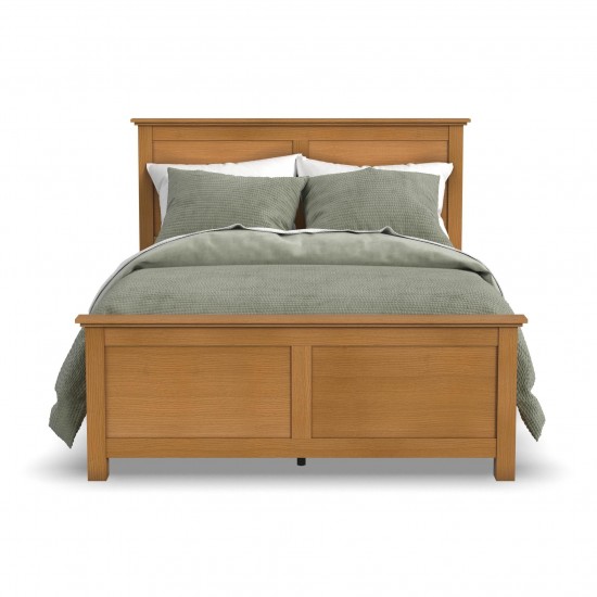 Oak Park Queen Bed in Brown by homestyles