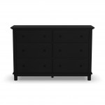 Oak Park Dresser in Black by homestyles