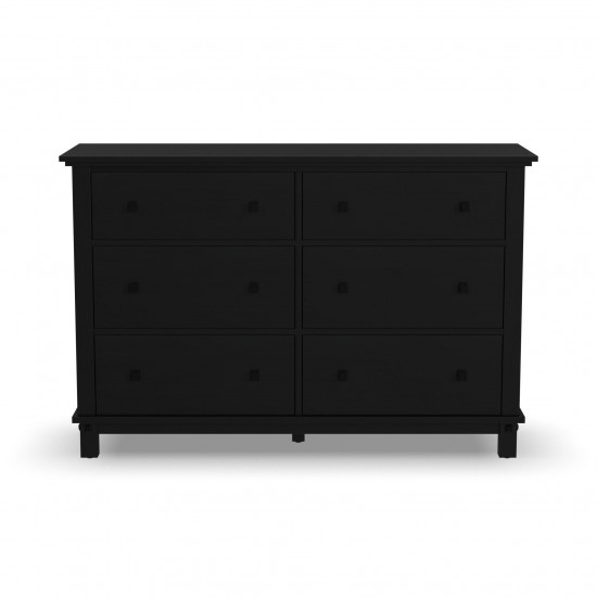 Oak Park Dresser in Black by homestyles