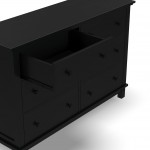 Oak Park Dresser in Black by homestyles