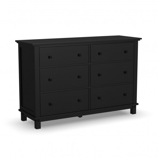 Oak Park Dresser in Black by homestyles