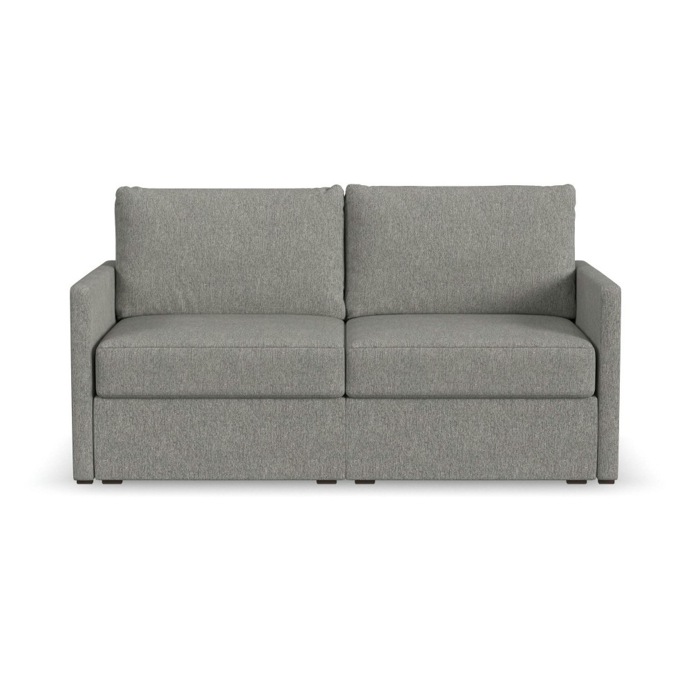 Flex Loveseat with Narrow Arm in Pebble by homestyles