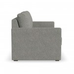 Flex Loveseat with Narrow Arm in Pebble by homestyles