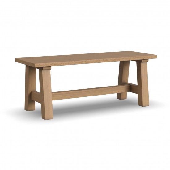 Trestle Dining Bench in Brown by homestyles