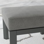 Grayton Chair w/ Ottoman in Gray by homestyles