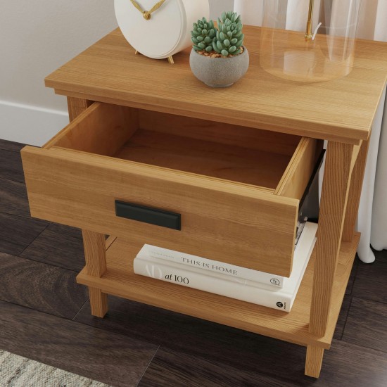 Oak Park Nightstand in Brown by homestyles