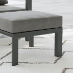 Grayton Ottoman in Gray by homestyles