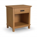 Oak Park Queen Bed, Nightstand and Dresser by homestyles -Brown