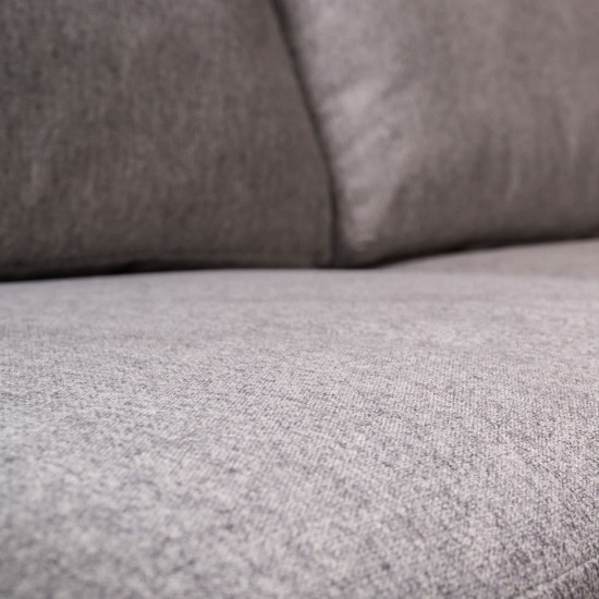 Flex Sofa with Narrow Arm in Pebble by homestyles