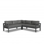 Grayton 5 Seat Sectional in Gray by homestyles