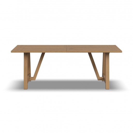 Trestle Dining Table in Brown by homestyles