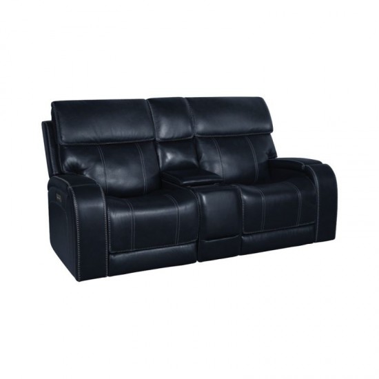 24PHL-1188 Glenwood Loveseat Console w/Power Recline, Head Rests & Lumbar