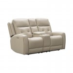 24PHL-1151 Riveria Console Loveseat w/Power Recline, Head Rests & Lumbar