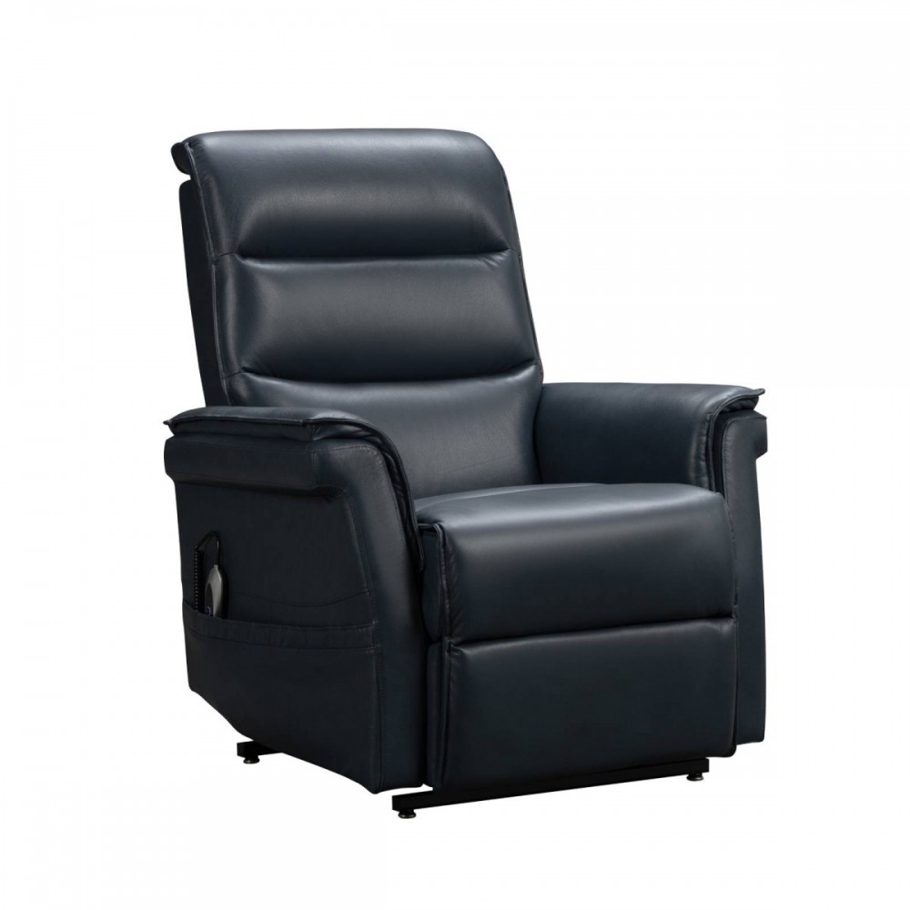 23PH-3634 Luka Venzia Blue Power Lift Recliner w/Power Head Rest