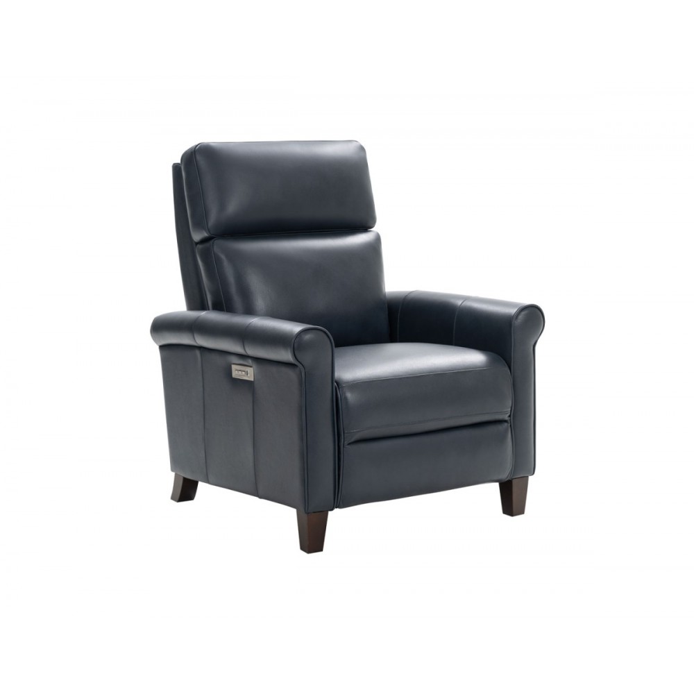 9PHL-1196 Jaymar Zero Gravity Barone Navy Blue Power Recliner