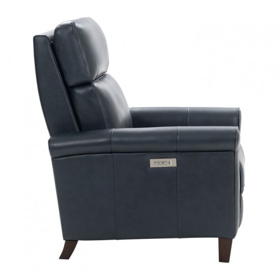 9PHL-1196 Jaymar Zero Gravity Barone Navy Blue Power Recliner