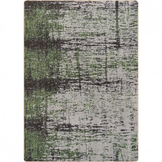 Coastal Canvas 5'4" x 7'8" area rug in color Spanish Moss