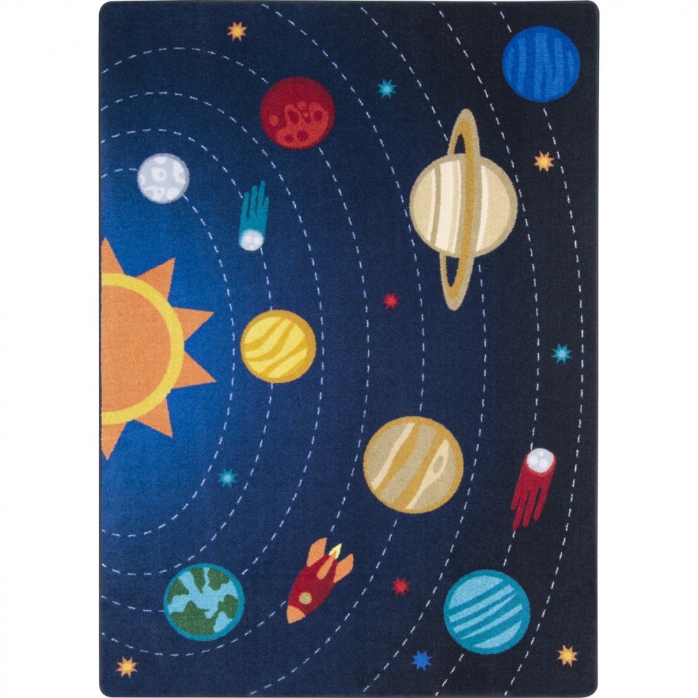 Out of this World 7'8" x 10'9" area rug in color Multi Out of this World 7'8" x 10'9" area rug in color Multi