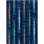 Recoil 5'4" x 7'8" area rug in color Citrus