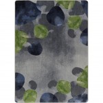 Riverstone 7'8" x 10'9" area rug in color Gray