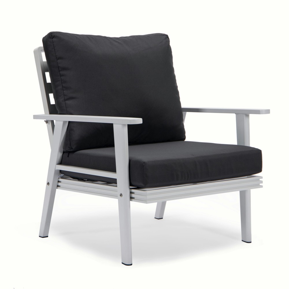 LeisureMod Walbrooke White Patio ConversationFire Pit & Tank Holder, Charcoal LeisureMod Walbrooke White Patio ConversationFire Pit & Tank Holder, Charcoal